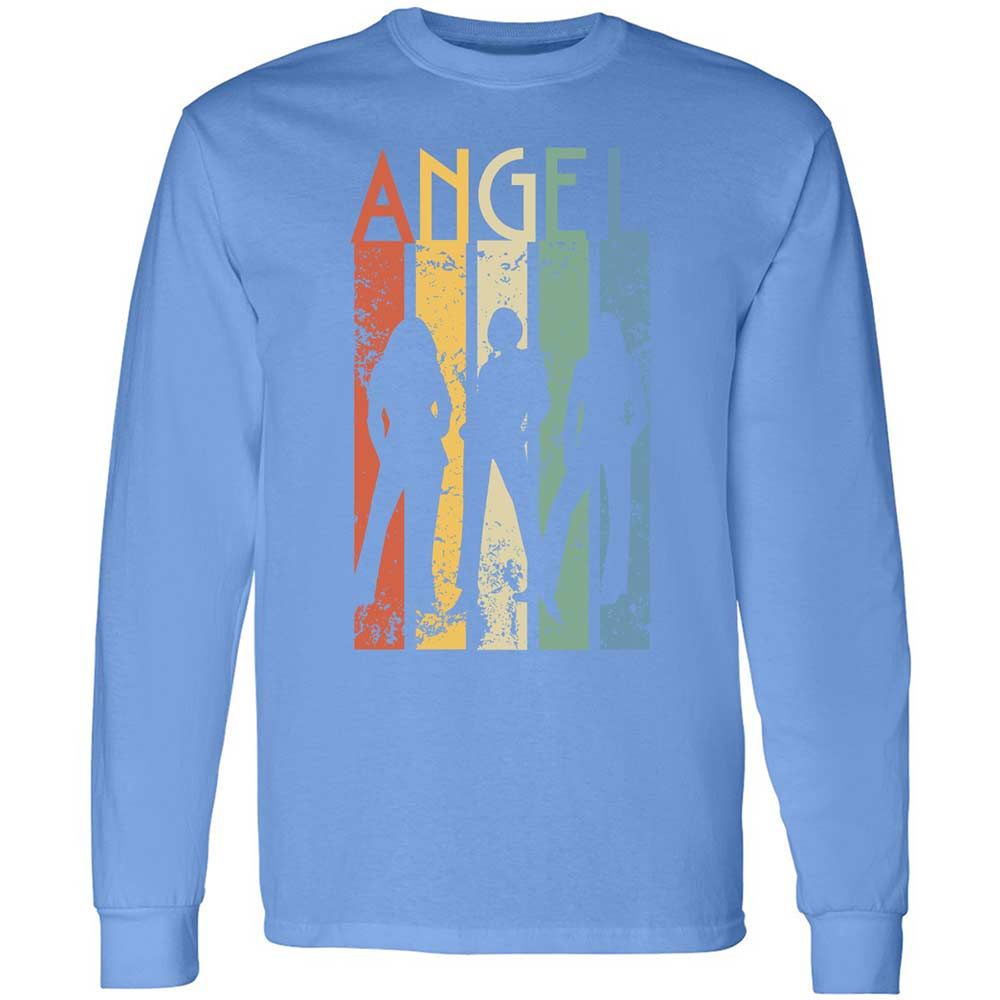 Long Sleeve T-Shirt - WJ6KZSRD - Carolina Blue - 15