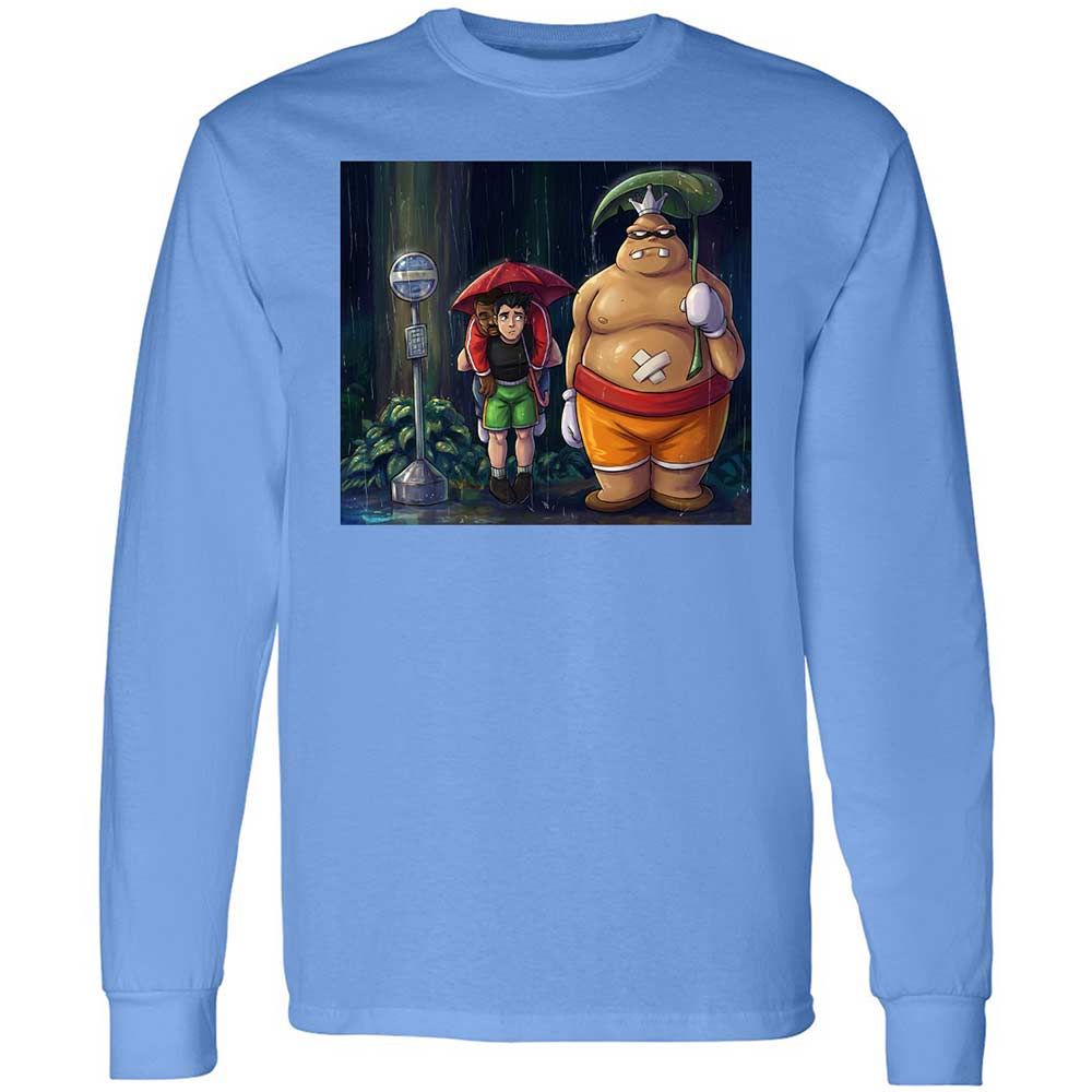 Long Sleeve T-Shirt - XZQPWA6K - Carolina Blue - 15