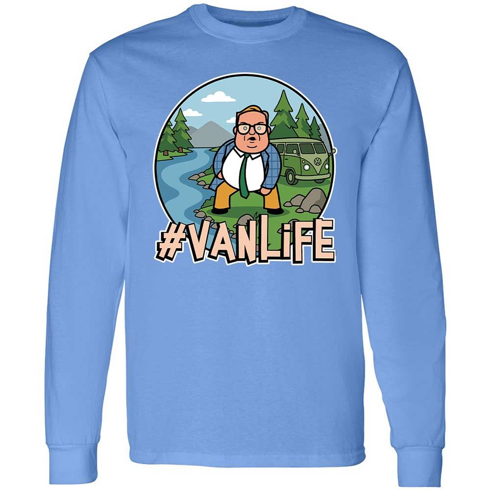Vanlife living in a van down by the river - Carolina Blue - 15