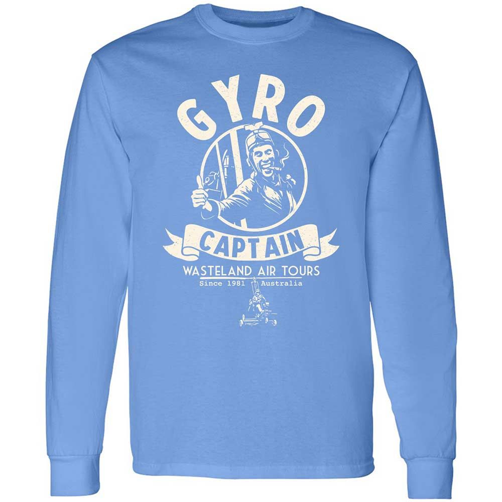 Long Sleeve T-Shirt - QK48H9F6 - Carolina Blue - 15
