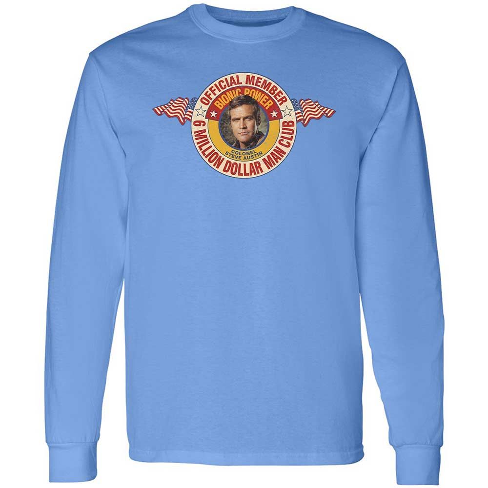 Long Sleeve T-Shirt - D1VGR2YN - Carolina Blue - 15