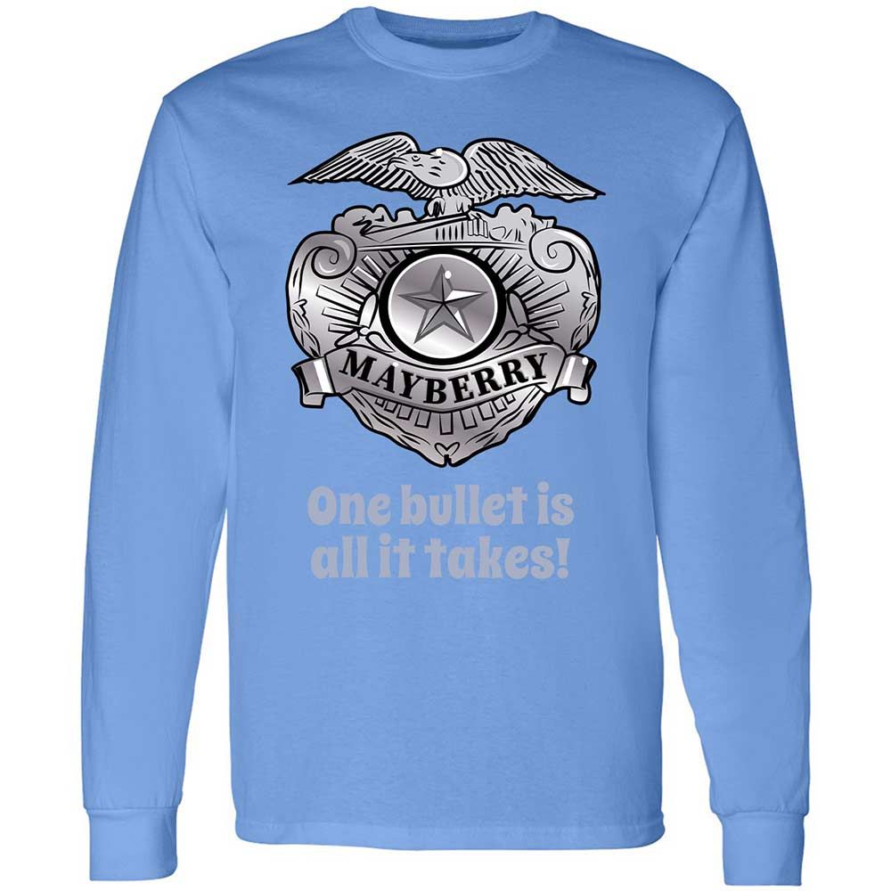 Long Sleeve T-Shirt - 7FZDRQZR - Carolina Blue - 15