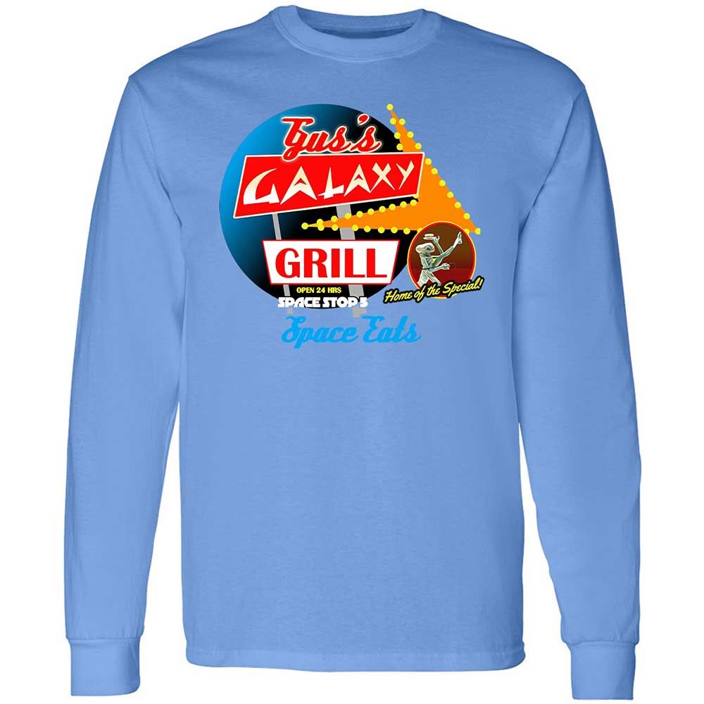 Long Sleeve T-Shirt - DA8BHA3D - Carolina Blue - 15