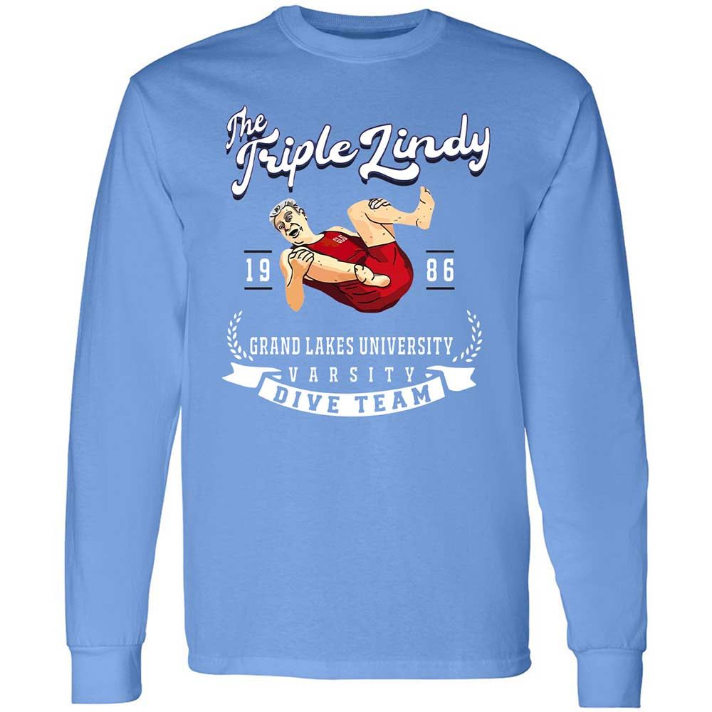 Long Sleeve T-Shirt - D7S49Q59 - Carolina Blue - 15