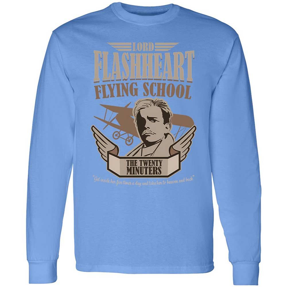 Long Sleeve T-Shirt - 5MQZJCTF - Carolina Blue - 15