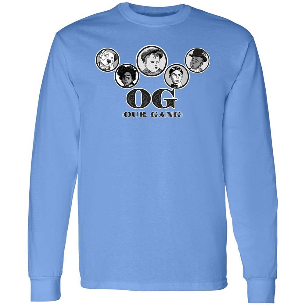 Long Sleeve T-Shirt - GJD3BQGJ - Carolina Blue - 15