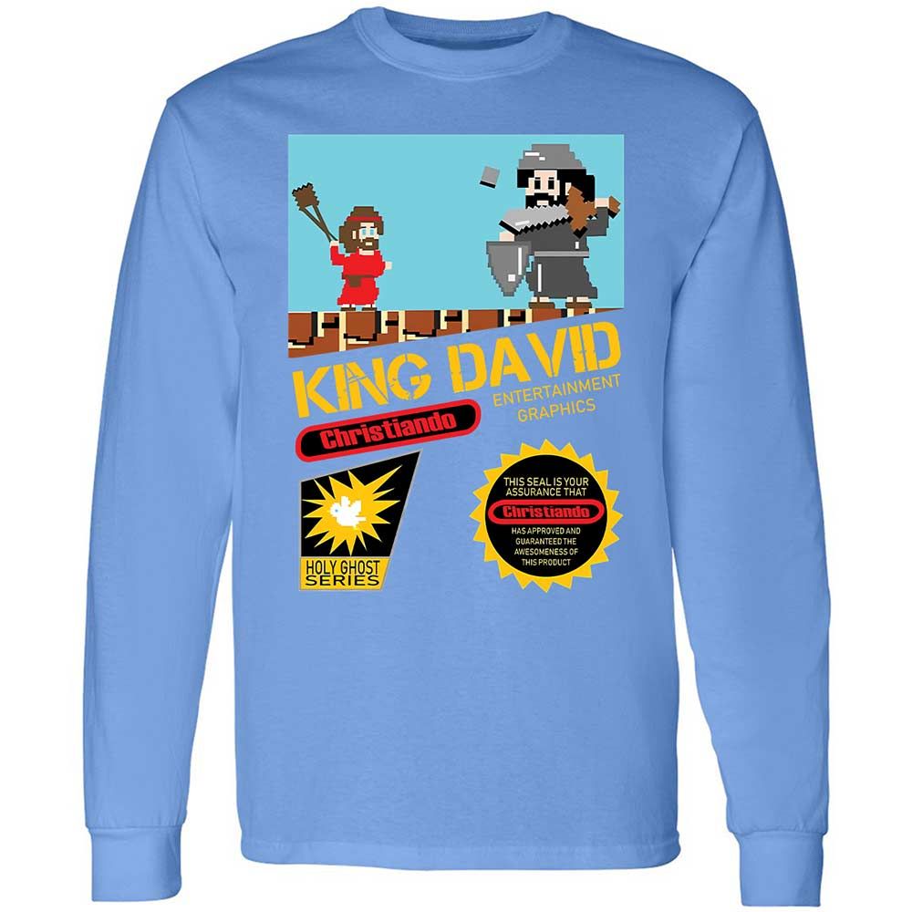 David Vs Goliath Cool Christian - Carolina Blue - 15