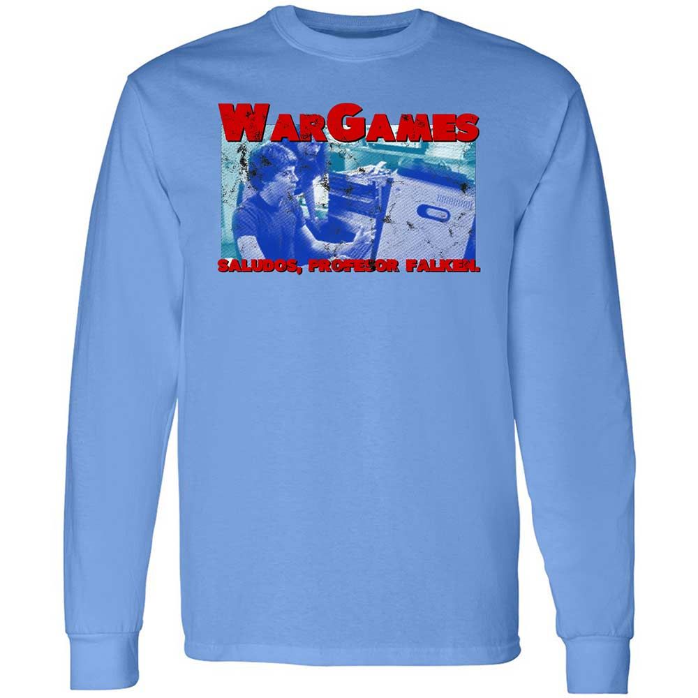 Greetings, Professor Falken - Carolina Blue - 15