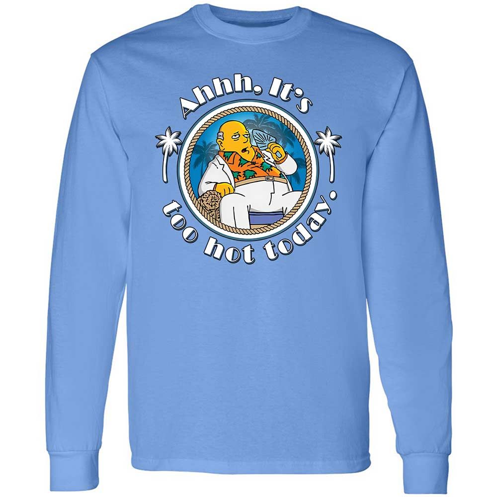 It's Too Hot Today - Carolina Blue - 15