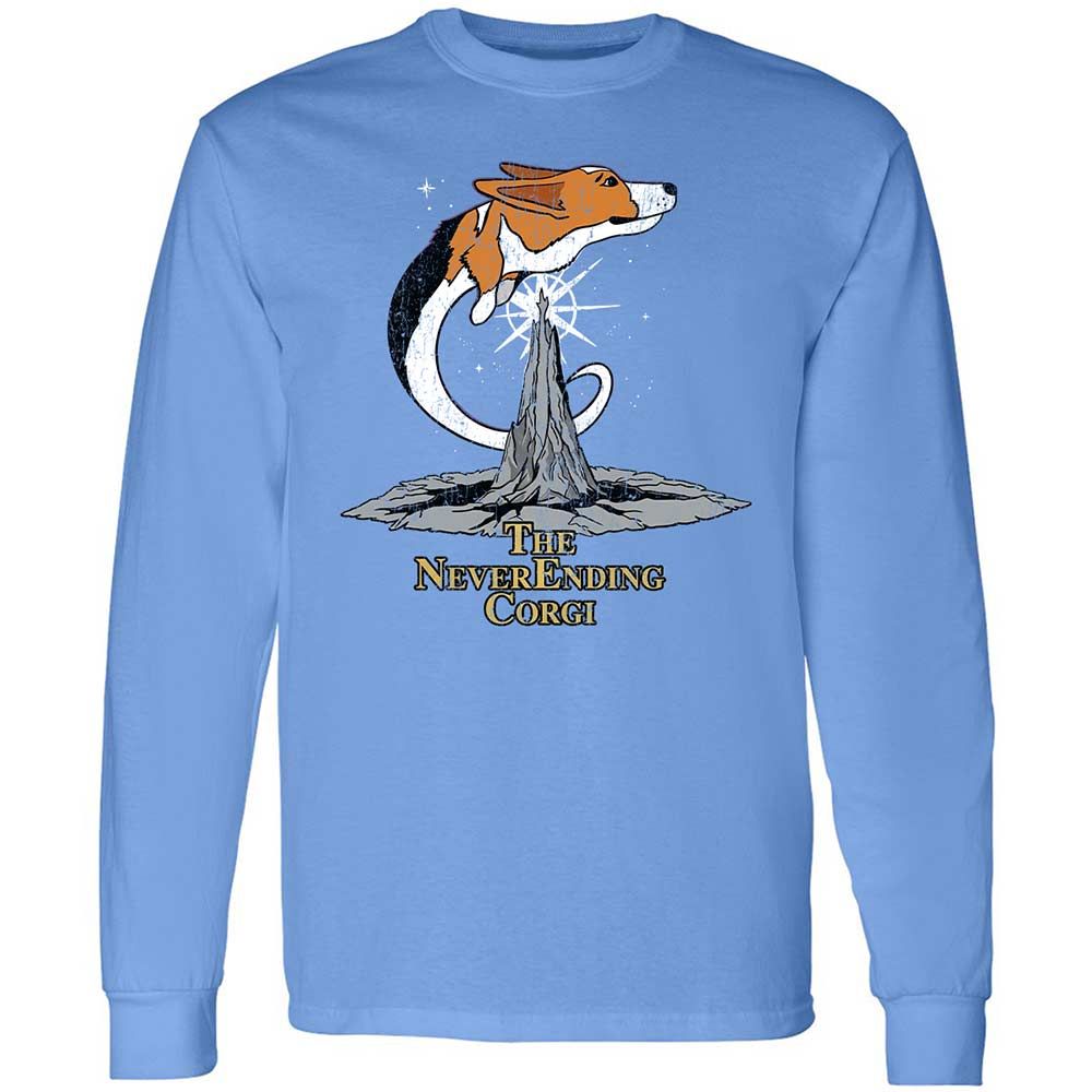 The NeverEnding Corgi - Carolina Blue - 15