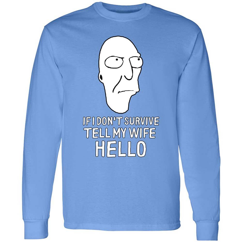 Long Sleeve T-Shirt - 7658UXGZ - Carolina Blue - 15