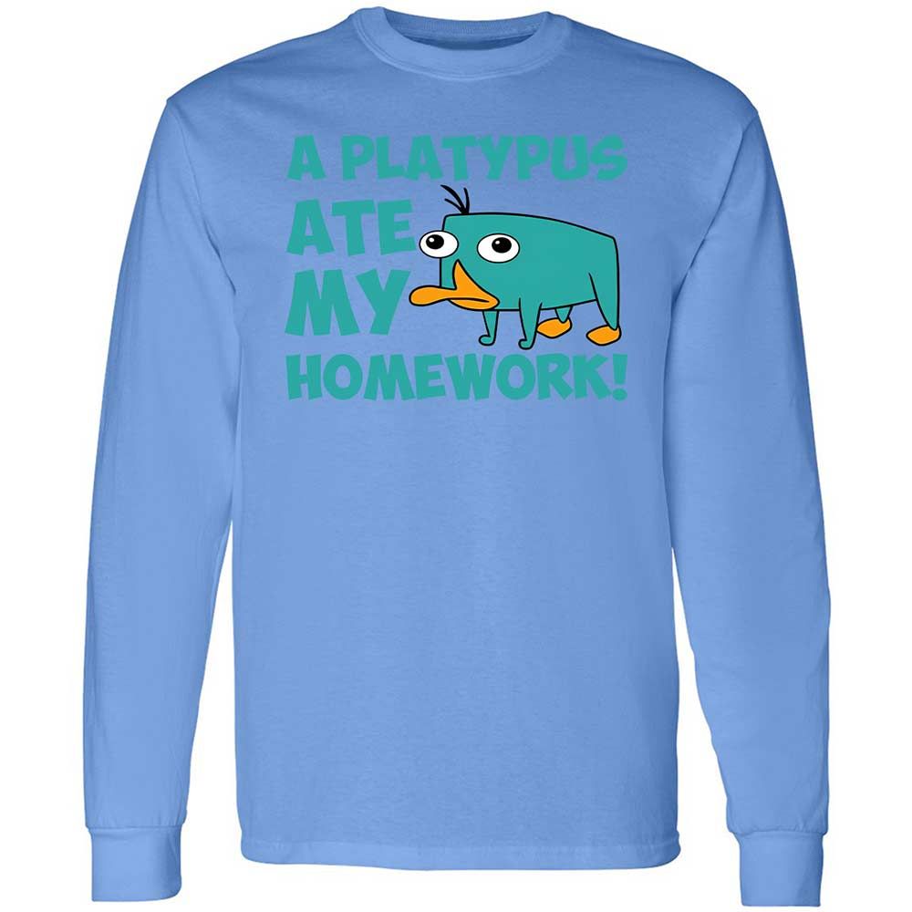 Long Sleeve T-Shirt - 6LXPWY7V - Carolina Blue - 15