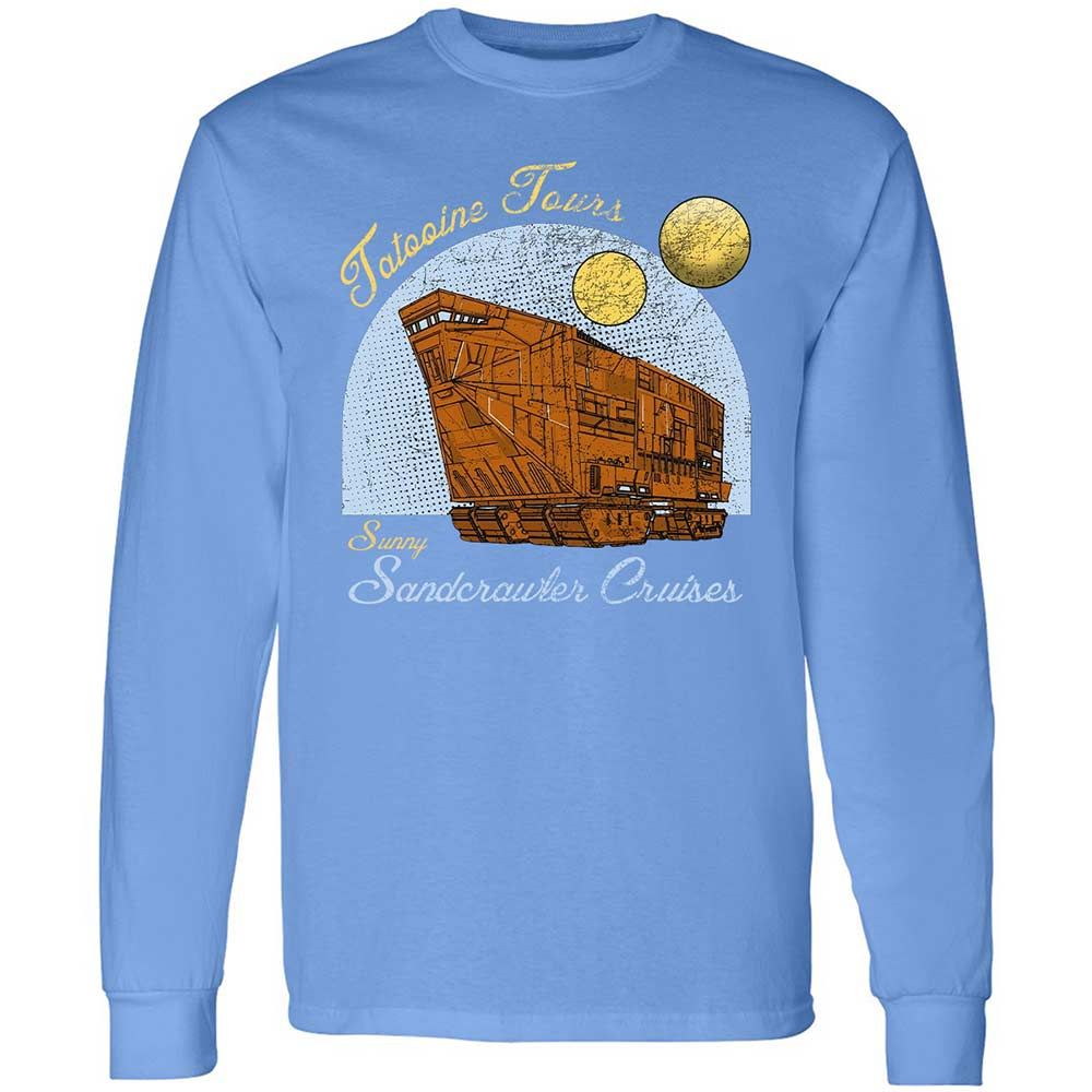 Long Sleeve T-Shirt - EV6GMM21 - Carolina Blue - 15