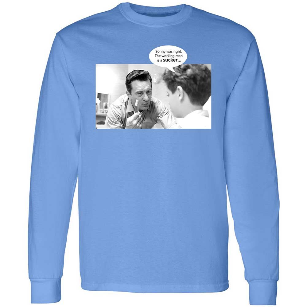 Long Sleeve T-Shirt - YGGLE5KP - Carolina Blue - 15
