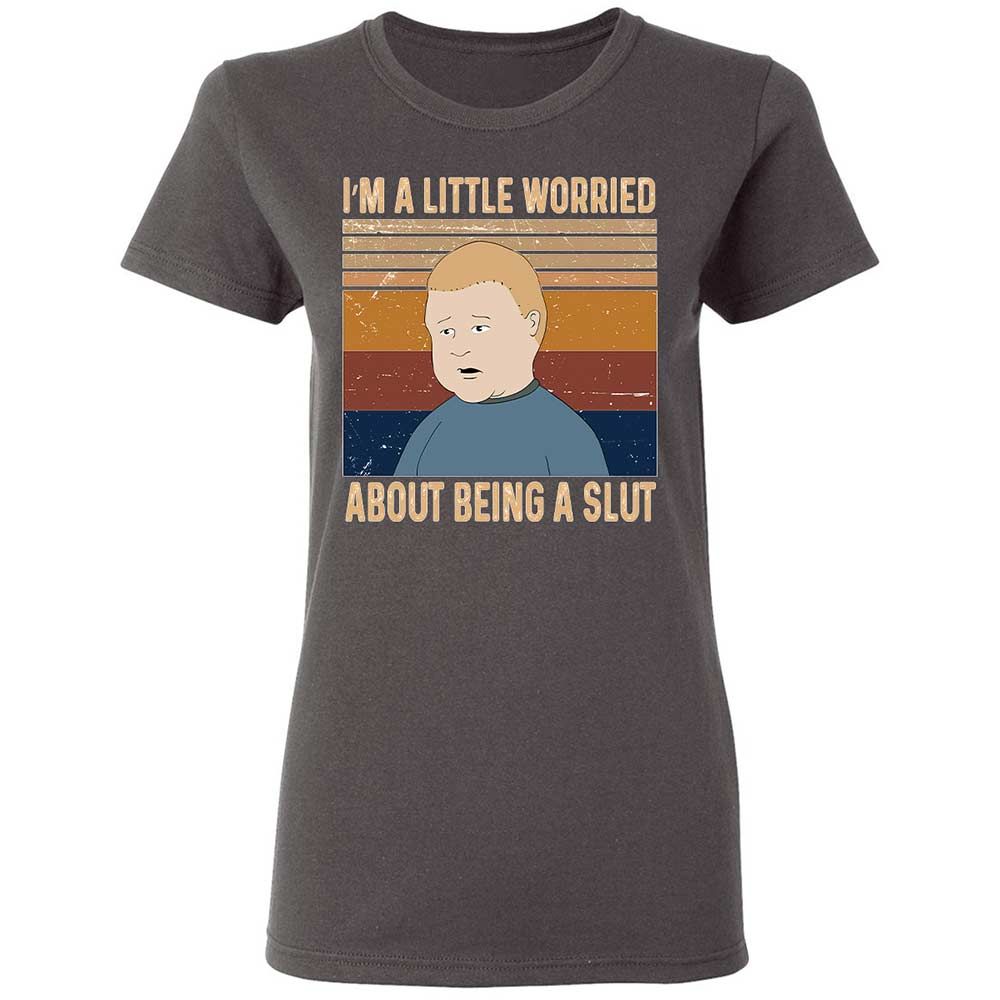 I'm a Little Worried About Being a Slut - Charcoal - 15