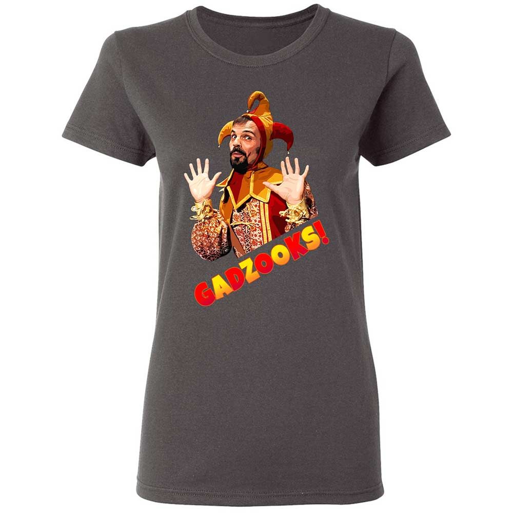Women's T-Shirt - C394JN1C - Charcoal - 15