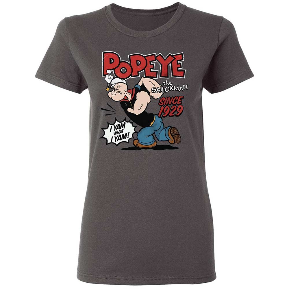 Women's T-Shirt - 5DE9FGVE - Charcoal - 15