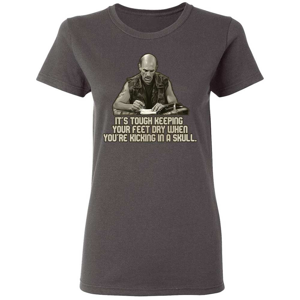 Women's T-Shirt - 5V9PGDBV - Charcoal - 15