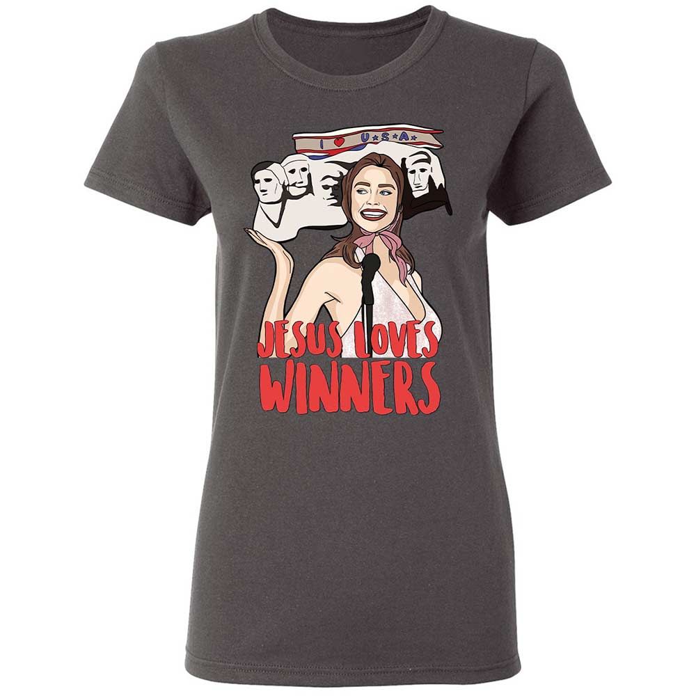 He Loves Winners - Charcoal - 15