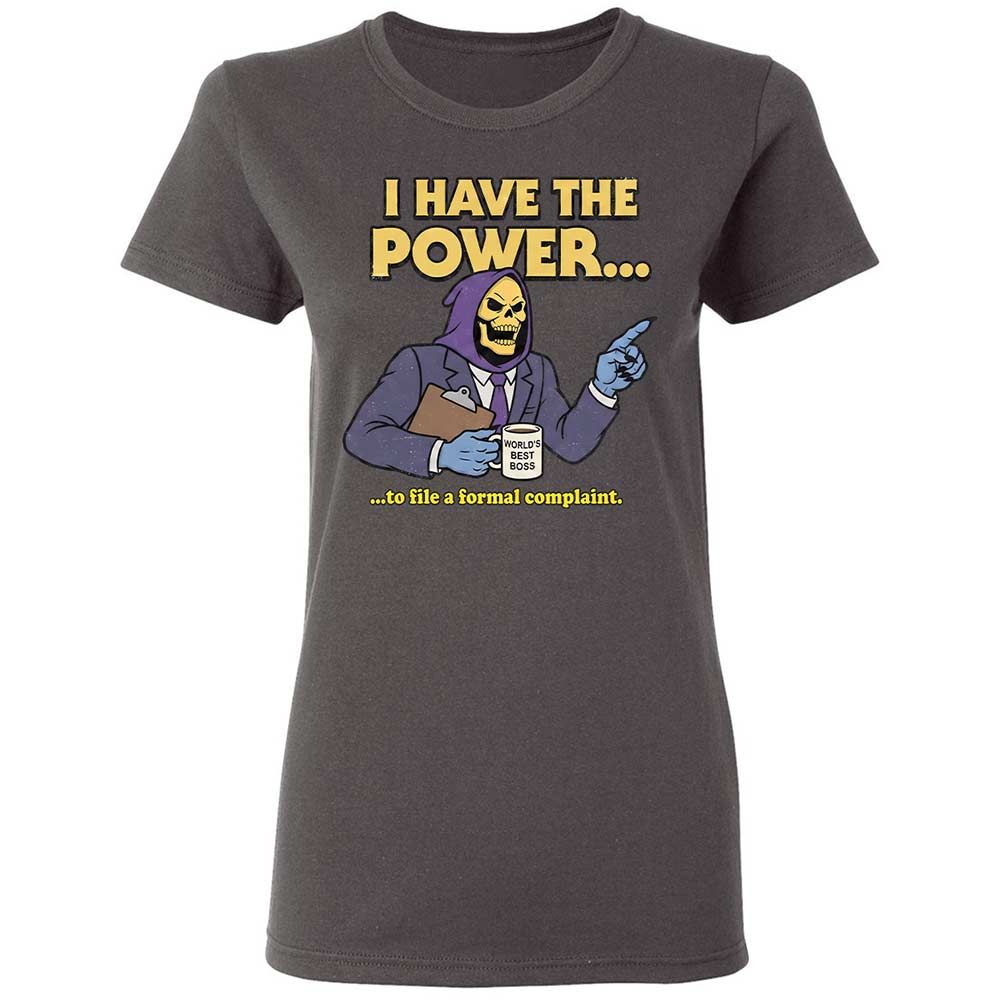 Women's T-Shirt - FU9UZRSV - Charcoal - 15