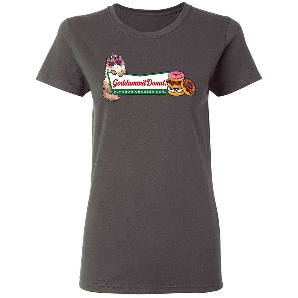Women's T-Shirt - JY4RPVZD - Charcoal - 15