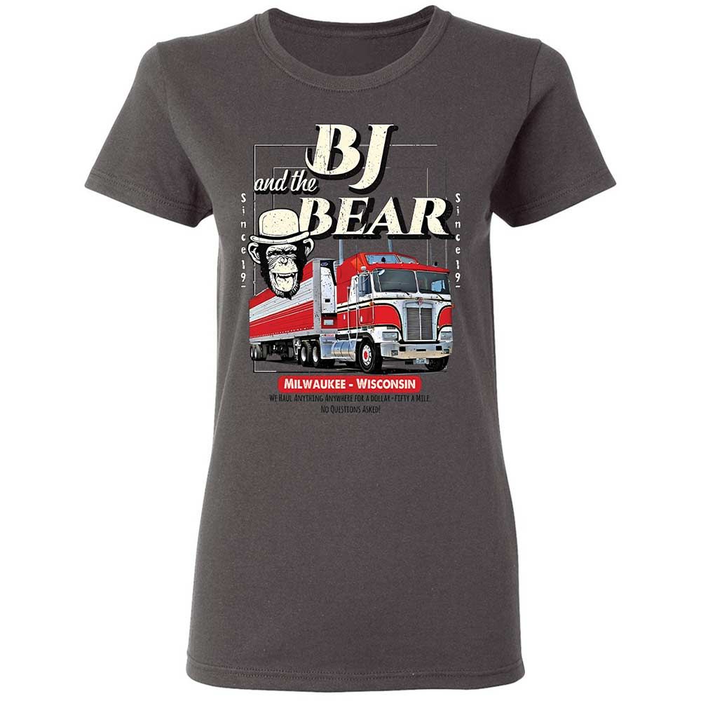Women's T-Shirt - 4R66MCHJ - Charcoal - 15