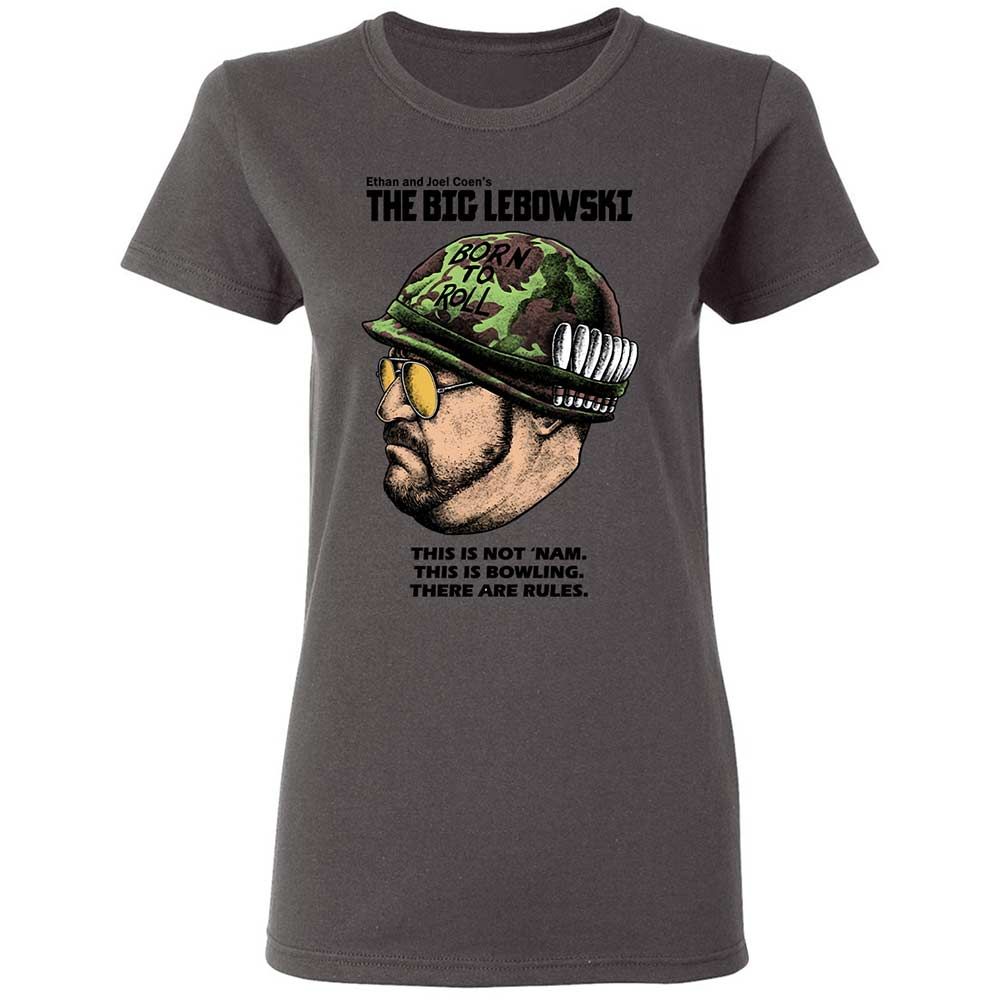 Women's T-Shirt - White - Charcoal - 15