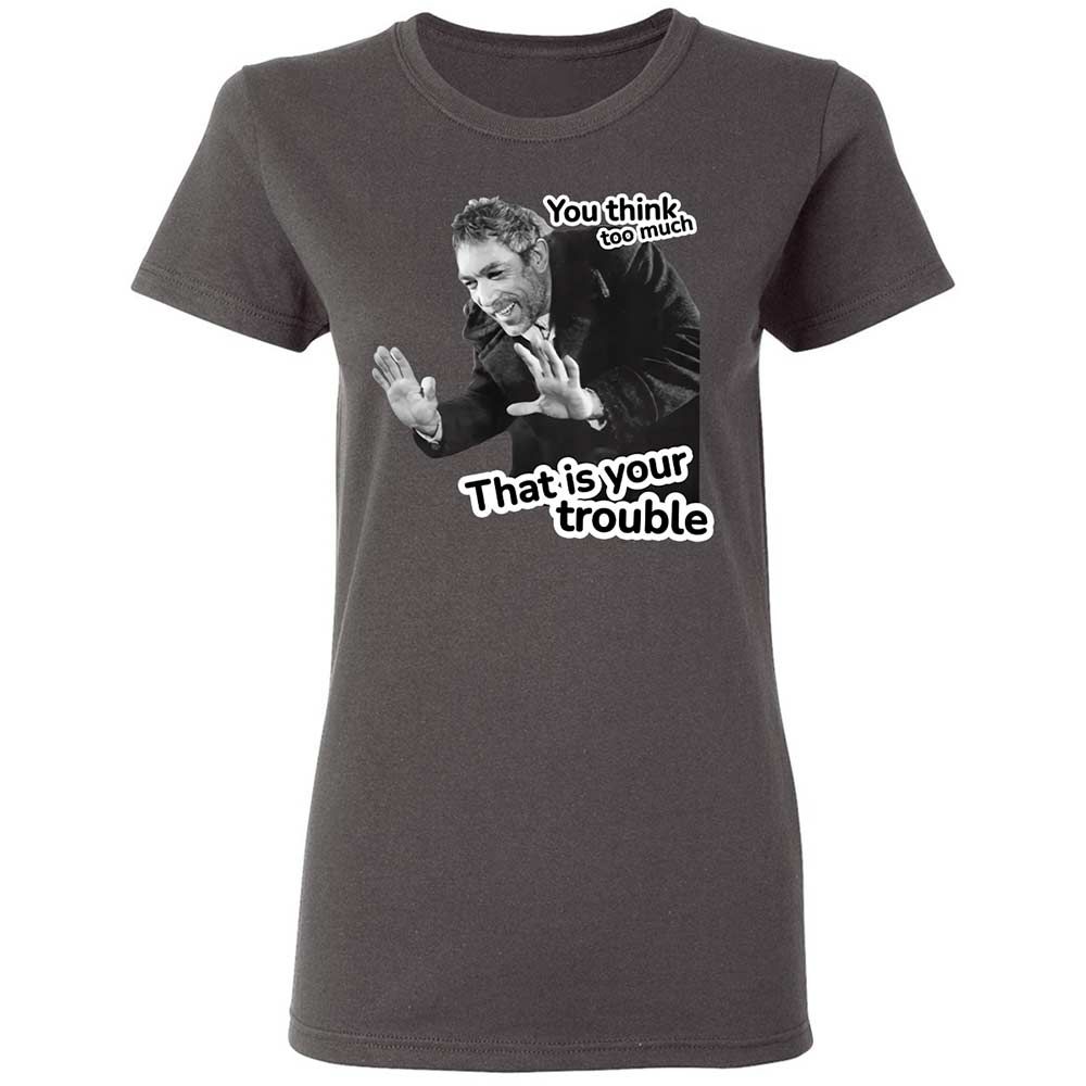 Women's T-Shirt - B8HD35S2 - Charcoal - 15