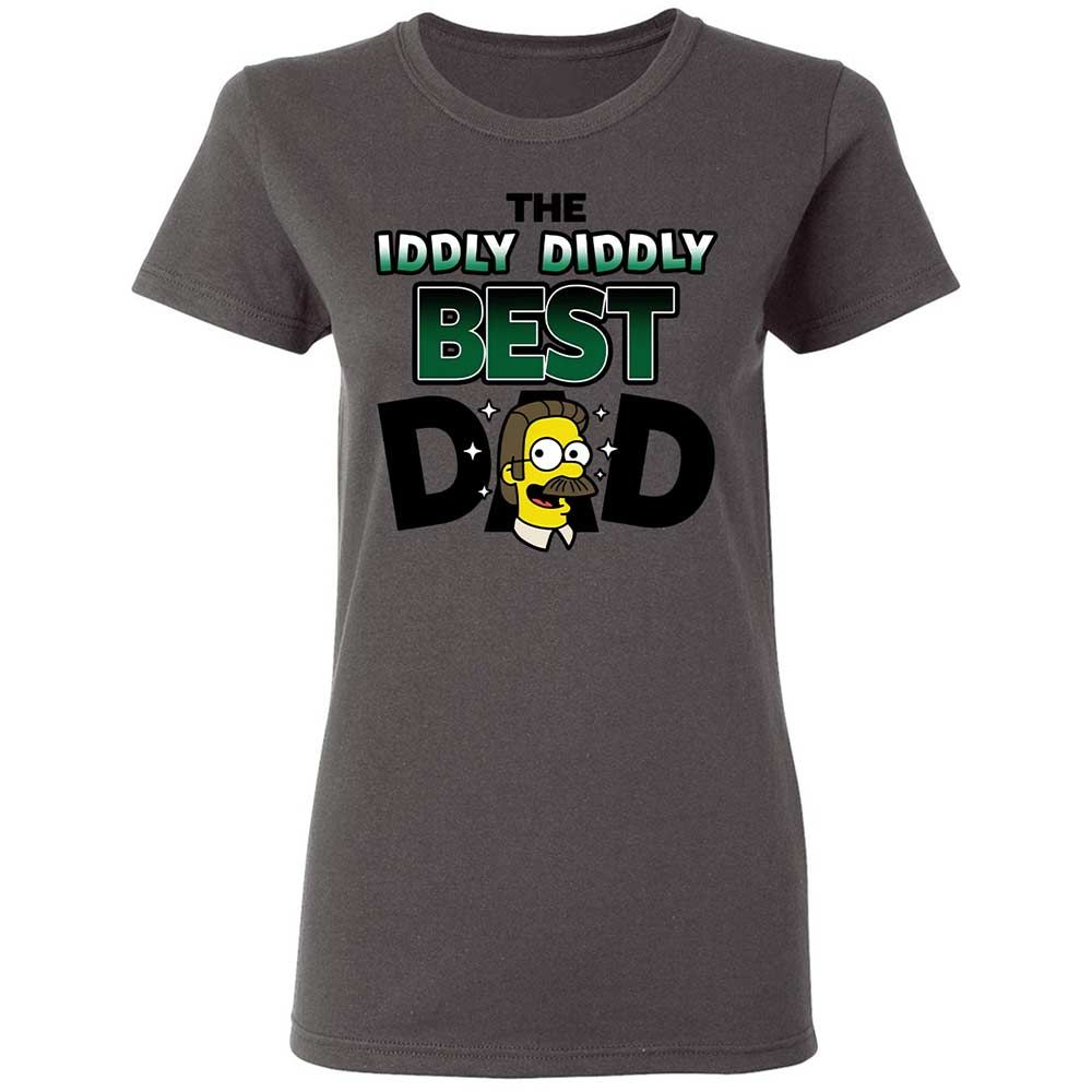 The Iddly diddly best dad - Charcoal - 15