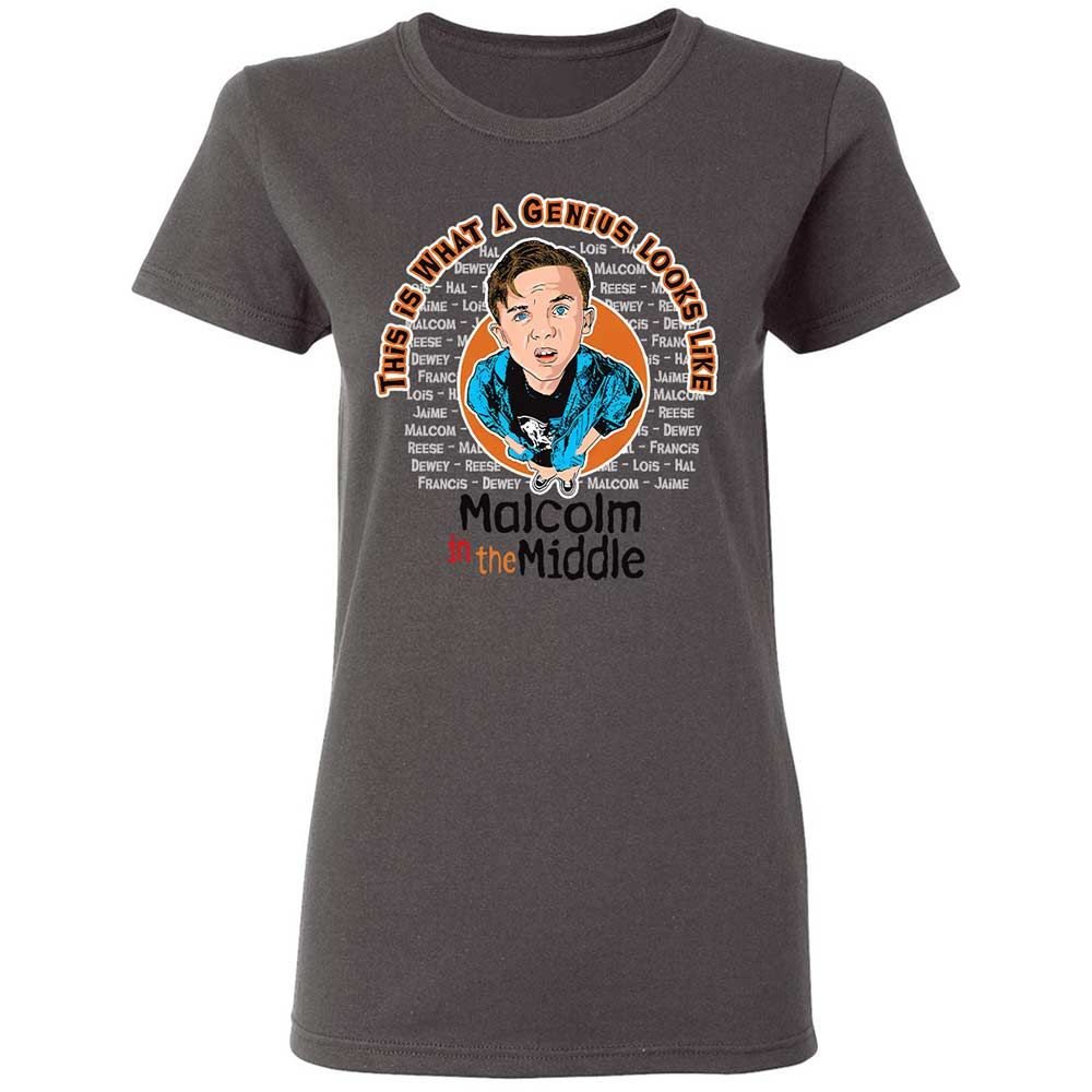 Women's T-Shirt - 2XF6UQRQ - Charcoal - 15