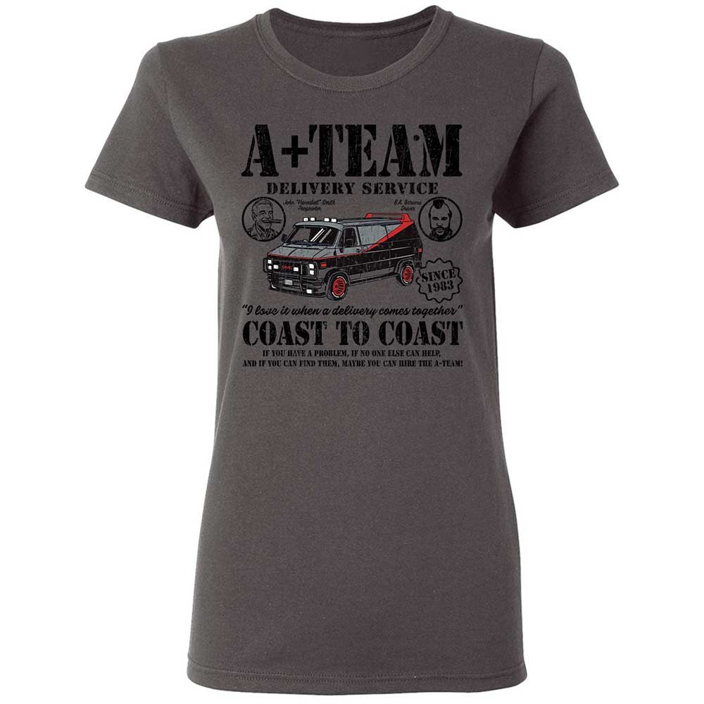 Women's T-Shirt - 4J89SCT5 - Charcoal - 15