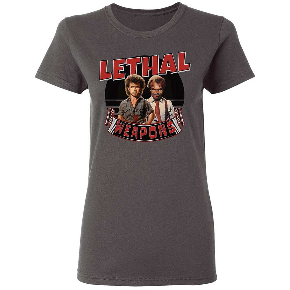 Women's T-Shirt - LY6LW5XB - Charcoal - 15