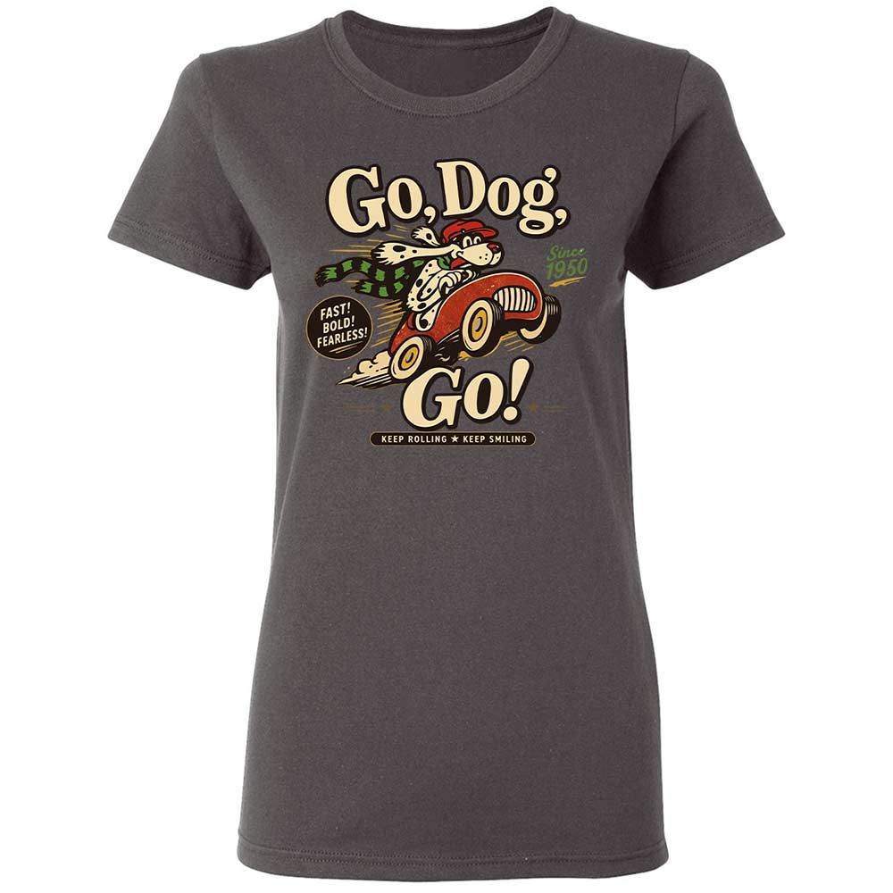 Women's T-Shirt - LGP74N1P - Charcoal - 15