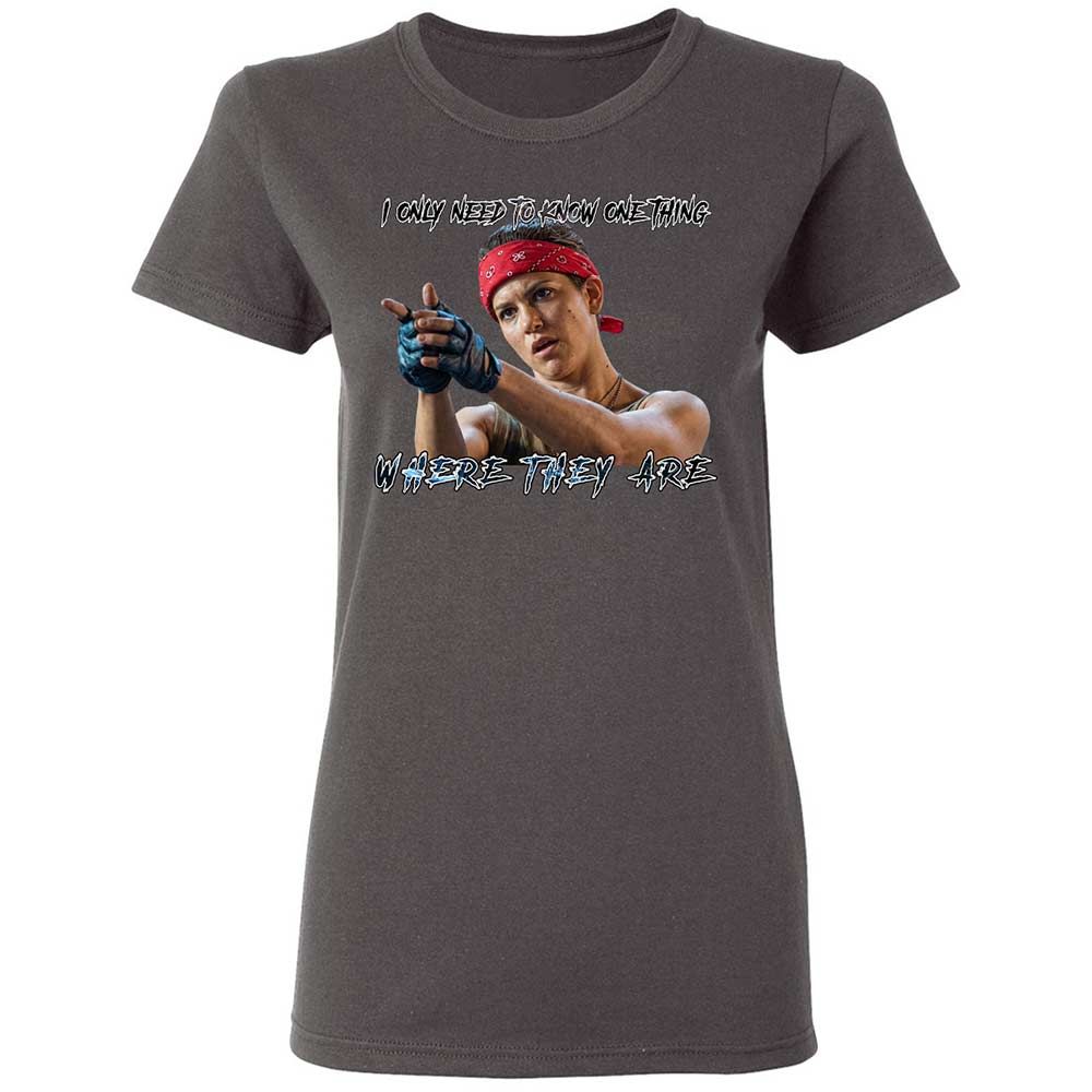 Women's T-Shirt - JXKMGJTD - Charcoal - 15