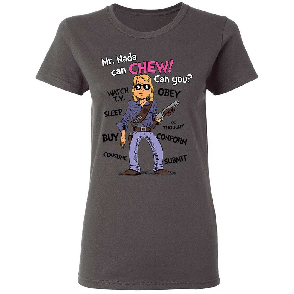 I have come here to chew bubblegum and kick ass - Charcoal - 15
