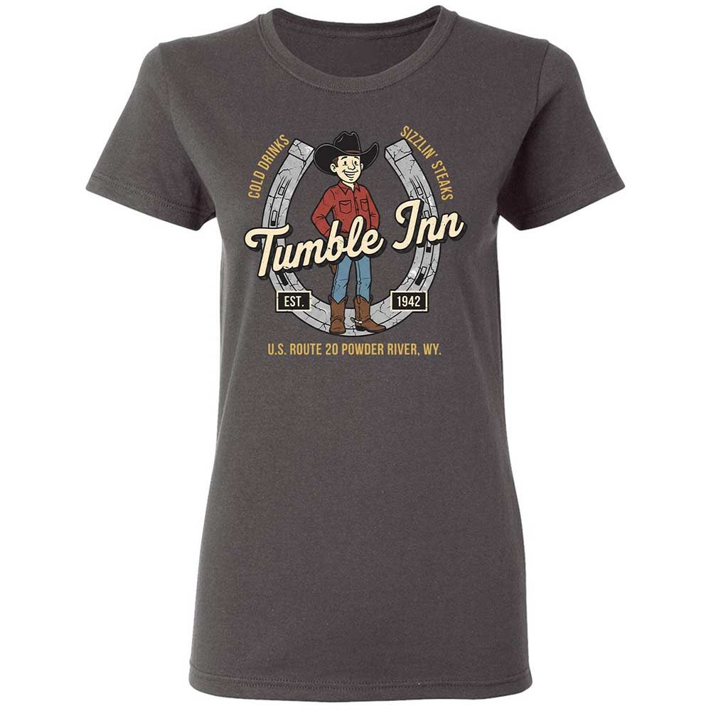 Women's T-Shirt - ZUJCUMP6 - Charcoal - 15