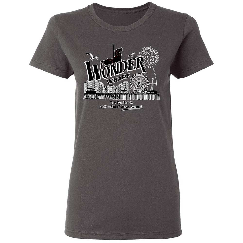 Women's T-Shirt - HR1MWFGZ - Charcoal - 15