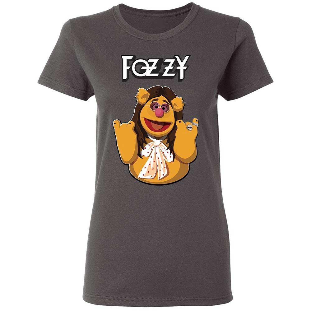 Fozzie Muppet as Rockstar - Charcoal - 15