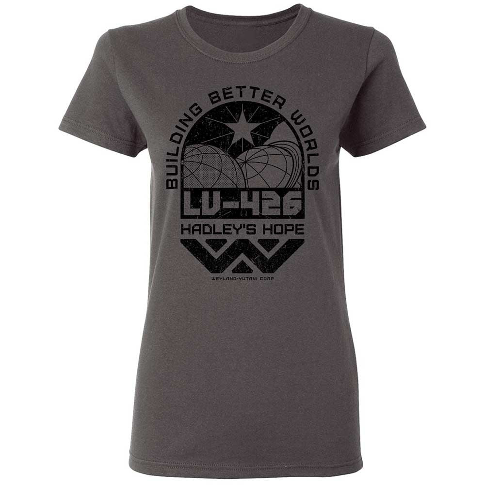 Women's T-Shirt - 82JPLF7J - Charcoal - 15
