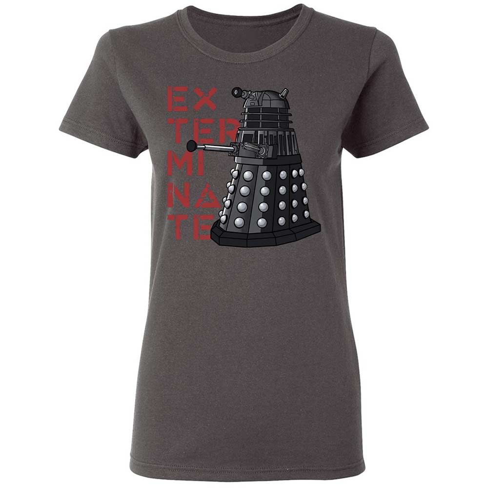 Dalek Exterminate - Charcoal - 15