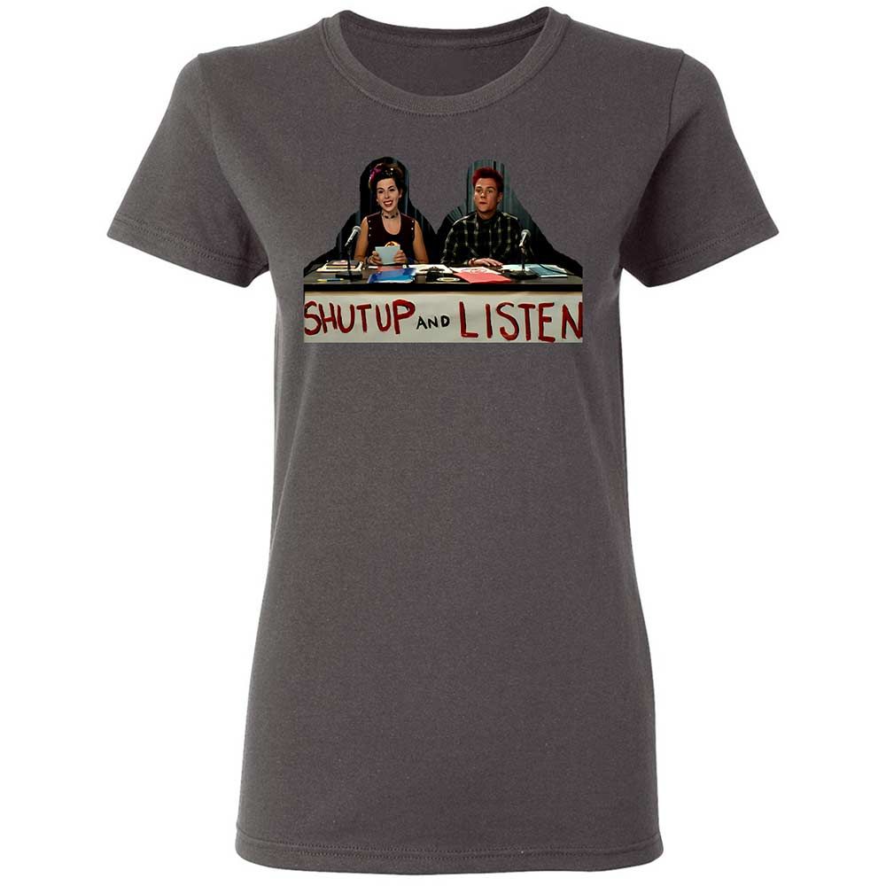 Women's T-Shirt - LFAQG84E - Charcoal - 15