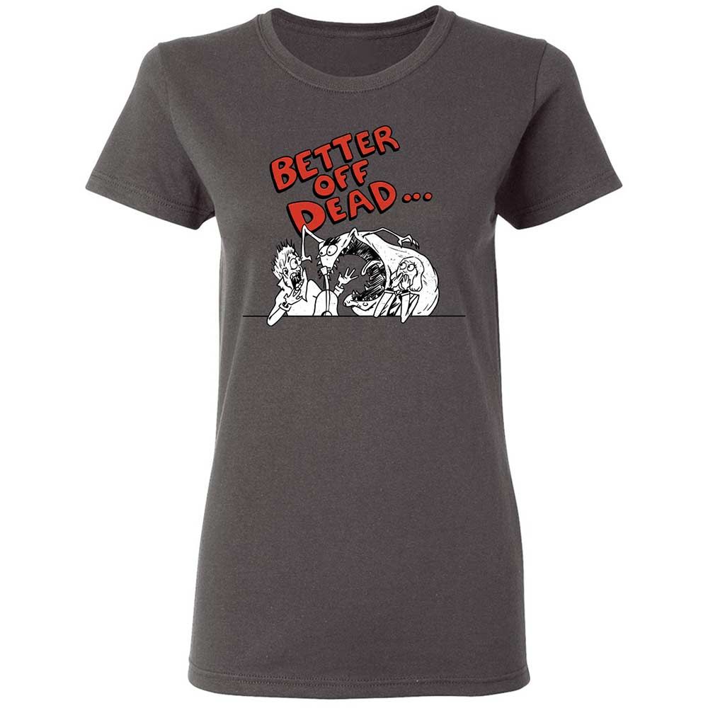 Women's T-Shirt - DKJZVXQC - Charcoal - 15
