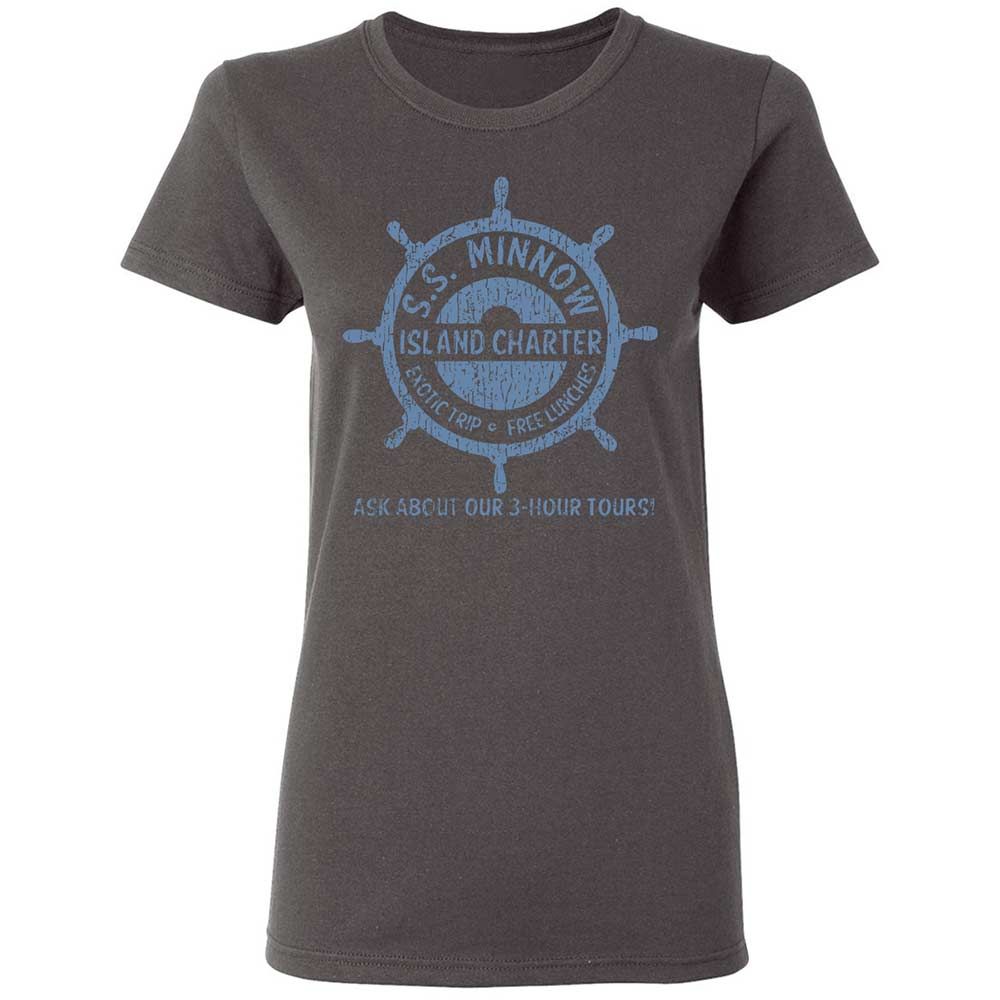 Women's T-Shirt - NWV5GF6Z - Charcoal - 15