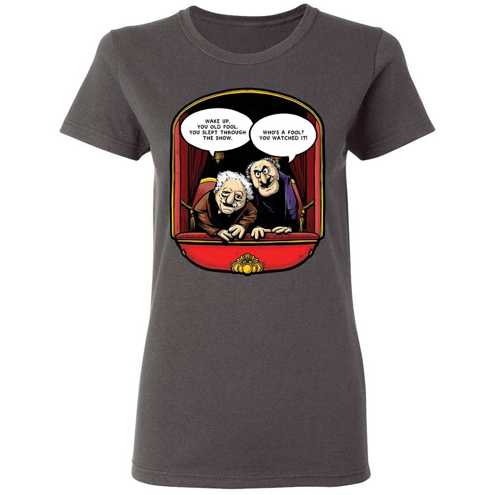 Statler and Waldorf (Wake Up) - Charcoal - 15