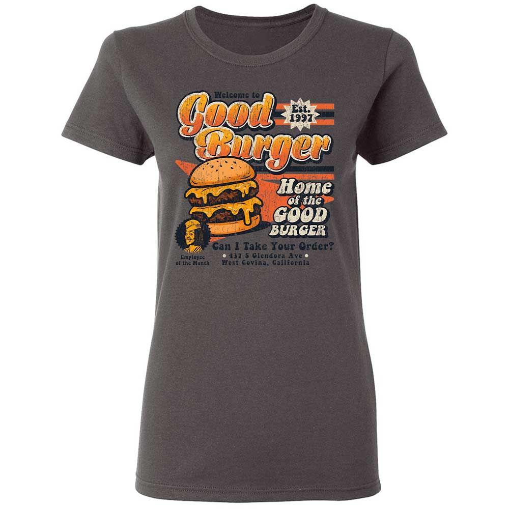 Women's T-Shirt - QPEYHXSD - Charcoal - 15