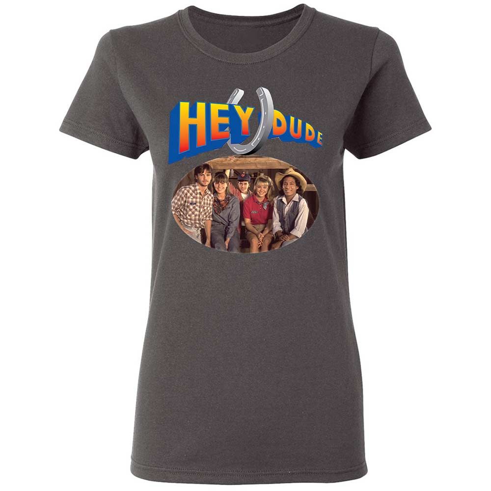 Women's T-Shirt - 6BNGQESF - Charcoal - 15