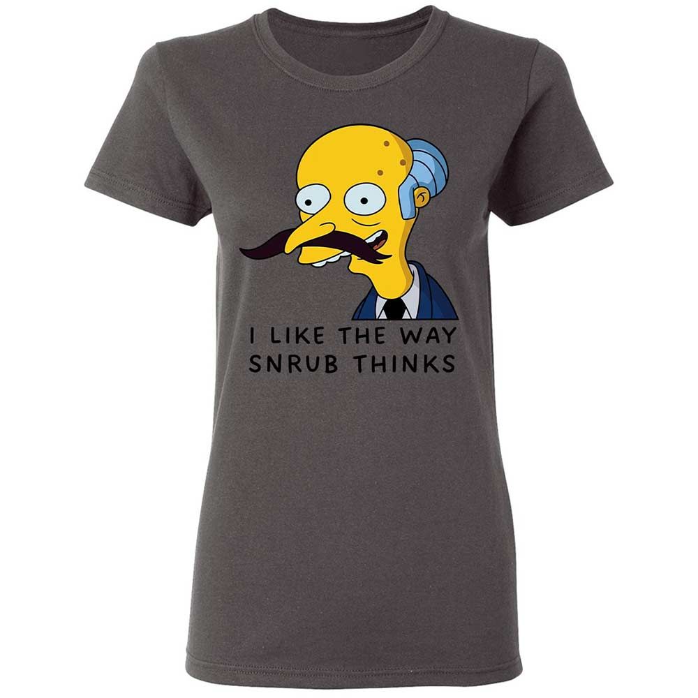 I Like the Way Snrub Thinks - Charcoal - 15