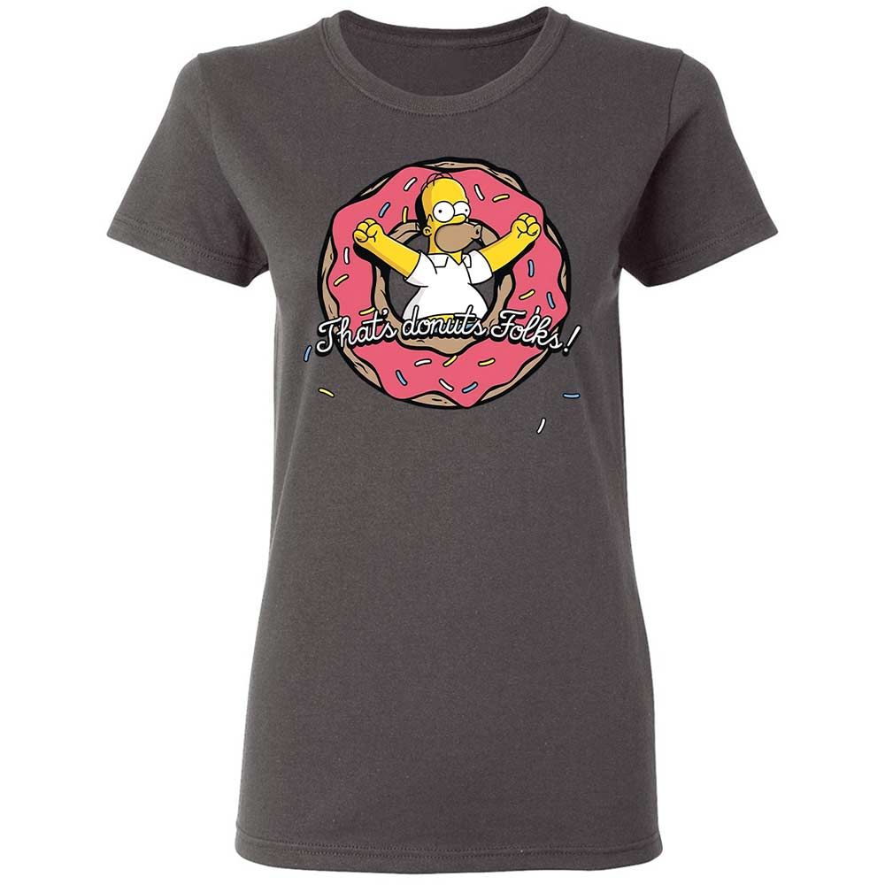 Women's T-Shirt - B5JKV3KL - Charcoal - 15