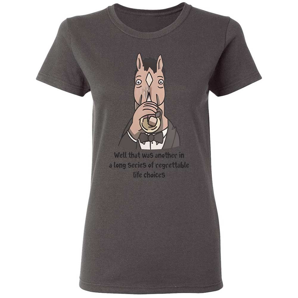 Women's T-Shirt - 7G1JM4JF - Charcoal - 15