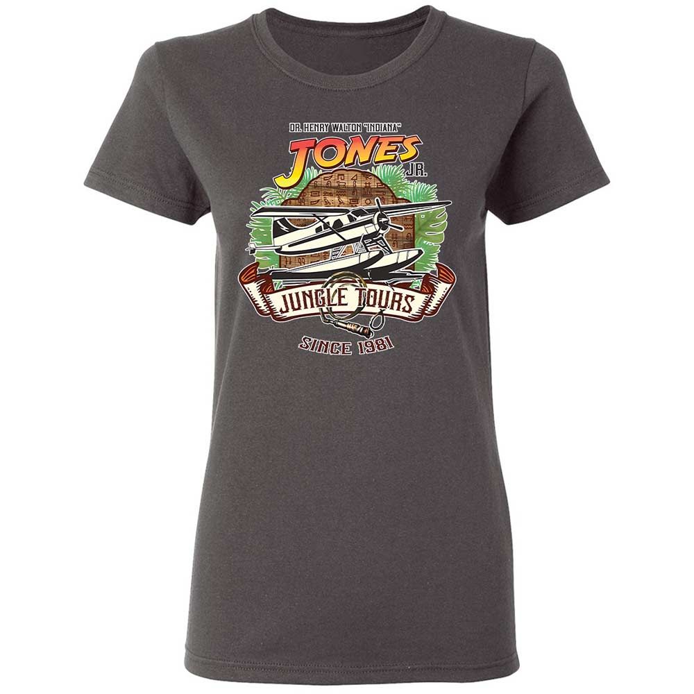 Women's T-Shirt - 61VE3N45 - Charcoal - 15
